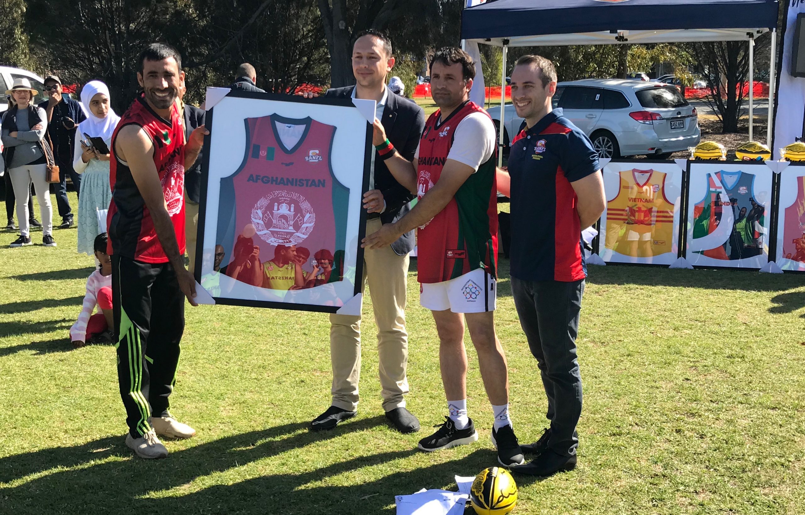 The inaugural SANFL Nations Cup Festival